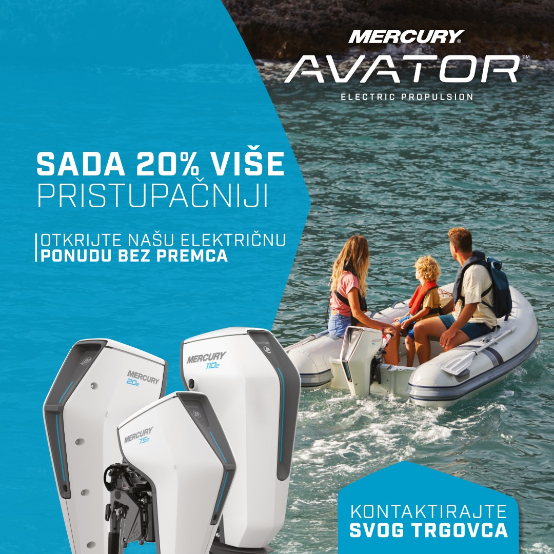 MERCURY AVATOR BATERIJSKI MOTORI 2025